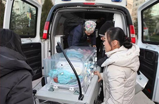 筠连县妇婴监护型护送